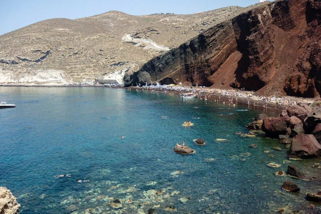Santorini Beaches, Unique and Emblematic